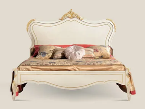 5438/P/160 - Wooden double bed _ Tarocco Vaccari Group